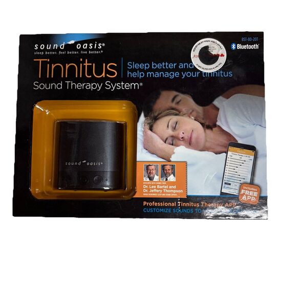 Sound Oasis Bluetooth Tinnitus Sound Therapy System calming soothing - Picture 1 of 7